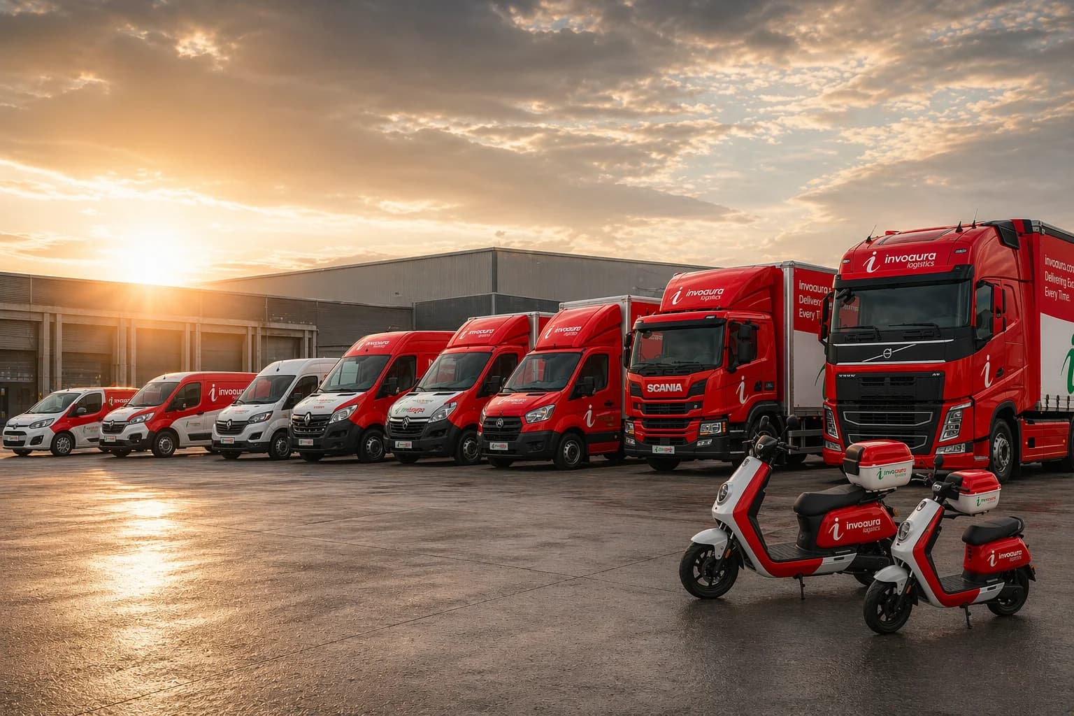 InvoAura Logistics Fleet